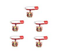 Veemoon 2 ensembles Sachet D'Épingles De Sécurité Pour Enfants Bébé Nouveau-Né Broche De Sécurité Extra Large Épingle À Vêtements Épingle À 5 pièces * 2 Couleur Aléatoire