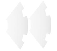Veemoon 2 Pièces Acrylic Sewing Template For Key Bag Quilting Transparent Stencils For Handbag And Wallet DIY Craft Projects