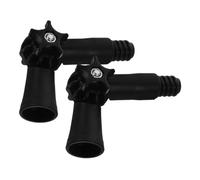 Veemoon 2 pièces Adaptateur Angle pour Manche Balai Embout Fileté Standard Accessoire de Poteau Extension Compatible avec Nettoyeur de Vitres et Brosse Araignée Lot