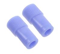 Veemoon 2 Pièces Adaptateur de Manche de Balai Lot de Remplacement pour Pôle Extension Accessoire Compatible avec Balais Mops et Outils de Nettoyage
