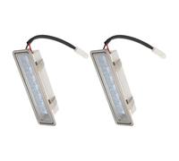 Veemoon 2 Pièces ampoule de hotte Ampoule LED chaude lumières de hotte chaud lumières de hotte de cuisine boîtier d'éclairage de hotte de cuisine hotte halogène Un verre blanche