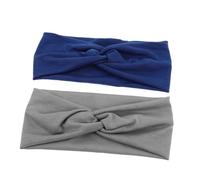 Veemoon 2 Pièces Bandeau Large De Yoga Bandeau Couvre-chef Pour Femmes Bandana Turban Africain Bande De Cheveux Nouée Accessoires De Cheveux Turbans Tour De Tête Bandana Chiffon