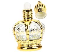 Veemoon 2 pièces Bouteilles Verre Rechargeables Flacons Vintage pour Parfum et Huiles Essentielles de pour Voyages et Échantillons