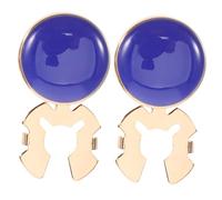 Veemoon 2 Pièces Boutons Manchettes Cuivre Durable et Élégants pour Hommes Ensemble pour Chemises de Cérémonie Style Classique Noir Adaptés Mariages Affaires et Occasions Spéciales