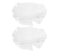 Veemoon 2 Pièces Chapeau de Soubrette Élégant Vintage, en Dentelle Blanche | Polyester Léger et Portable, Facile à Assortir, pour Événements à Thème et Jeux de Déguisement