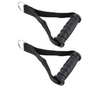 Veemoon 2 Pièces De Poignées Ergonomiques en PP pour Bandes De Résistance - Accessoires De Fitness pour Entraînement en Force Et Rééducation - pour La Musculation Et Cardio