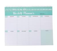 Veemoon 2 Pièces Efficient Daily Notepad For Home Academic Planner Management Lightweight Study Schedule Pad