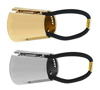 Veemoon 2 Pièces Élastiques à Cheveux Métal Pour Queue De Cheval Accessoires Pour Cheveux Féminins