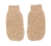Veemoon 2 Pièces Exfoliants Corps Jute Ramie Gommage Doux et Nettoyage Profond de Extensibles Unisexes pour Élimination Peau Morte et Soin Spa
