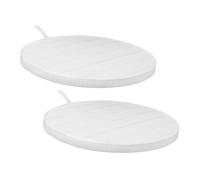 Veemoon 2 Pièces Filtre à Vide Pour Nail Art Remplacement Du Dépoussiéreur De Manucure Filtres à Ongles Filtre Collecteur De Poussière D'ongles Dépoussiéreur Portatif Plastique Blanche