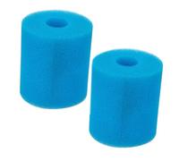 Veemoon 2 pièces Filtre Piscine Éponge Réutilisable -bouchage pour Pompe Spa Aquarium Filtration et Impuretés