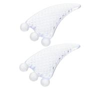 Veemoon 2 Pièces Gua Sha Scraping Massage Tool Resin Facial And Neck Scraper Board For Skin Tightening And Circulation Enhancement