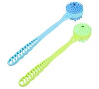 Veemoon 2 Pièces Marteau de Massage Corporel Manuel Ergonomique, Bâton à | Plastique Léger, pour Pieds et Tissus Musculaires, Idée Présent pour Grand-père ou Grand-mère Couleur Aléatoire