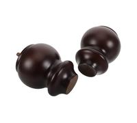 Veemoon 2 Pièces Meubles Bois Massif de Canapé et Table Appoint Naturels Jambes de Remplacement pour Fauteuil Commode et Table Basse Style Classique et Ambiance Chaleureuse