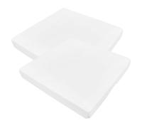 Veemoon 2 Pièces Mousse Construction de Maquettes, Panneau de Mousse Soi-même, Blanc, Écume, Léger, Réutilisable, pour Bricolage et Puzzles, pour Garçon et Filles