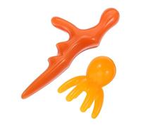 Veemoon 2 Pièces Peigne de Massage Pieuvre et de Massage Résine Portable et pour Détente et Soin Du Chevelu