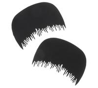 Veemoon 2 pièces Peigne de Protection pour Cheveux de Peigne Optimiseur de Ligne de Cheveux Plastique Accessoire Pratique Outil de Volumisation pour Hommes et Femmes