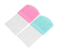 Veemoon 2 pièces Peignes de Quilling pour DIY Paper Quilting Outils de Papier Tissage Créatif Accessoires de Loisirs Créatifs pour Artisanat Manuels Couleurs Rose et Bleu