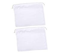 Veemoon 2 Pièces Pochette De Rangement à Cordon Noir Lot Jouets Pliables Et Pratiques Pour Divers Articles Ménagers