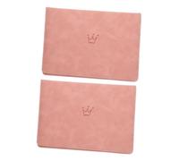 Veemoon 2 Pièces Protège de Naissance Cuir PU Organiseur pour Certificats de Naissance Pochette Protectrice Transparent pour Souvenirs et Affichage Sécurisé