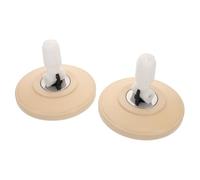 Veemoon 2 Pièces Recharge Têtes de Mop Compatible avec Mops Rotatifs pour Nettoyage de Carrelage et Design Rotatif à Degrés Accessoires de Maintenance