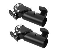 Veemoon 2 Pièces roulettes pour Trépied de Haut Parleur Tube roulettes Pivotantes Silencieuses pour Support Audio Roues Mobiles Robustes avec Swivel pour Mobilité Stable
