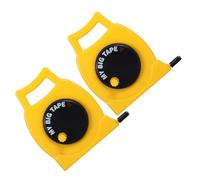 Veemoon 2 Pièces Ruban à Mesurer Rétractable pour Garçon Fille Double Échelle Souple et Sécurisée Éducatif Portable pour Apprentissage des Mesures et Compétences Mathématiques