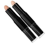 Veemoon 2 pièces Stick Contour Double Embout pour Maquillage Femme Correcteur Teint et Highlighter Portable Facile à Utiliser pour Effet Sculptant et Teint Uniforme