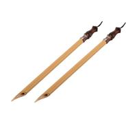 Veemoon 2 Pièces Stylos de Calligraphie Tibétaine Nibs Plat Incliné Gauche et Droit pour Dessin Peinture et Précise