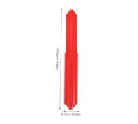 Veemoon 2 Pièces Support de Papier Toilette Plastique Extensible Tige à Ressort Ajustable pour Remplacement Salle de Bain Cuisine