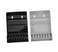 Veemoon 2 Pièces Support pour Ciseaux de Coiffure Antidérapant Organisateur Outils de Salon et Barbershop Rangement Compact pour Ciseaux de Coiffure Présentoir Stable pour Coiffeurs et