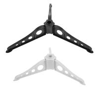 Veemoon 2 Pièces Support pour Sapin de Noël Artificiel, Socle Pliable | Plastique Noir Blanc, Usage Décoratif Hivernal, Support Stable Réutilisable, Ambiance Festive pour Fêtes