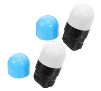 Veemoon 2 Pièces Tampon Bloqueur Adresse Double Tête Large à Encre Noire pour Protection Confidentialité Prévention Du Vol Identité Cache Informations Personnelles sur Courrier et
