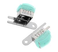 Veemoon 2 pièces Tête Magnétique Double Canal pour Enregistreur Cassette Stéréo Accessoire Bouton Indépendant Métal Compatible Remplacement Enregistreur Audio