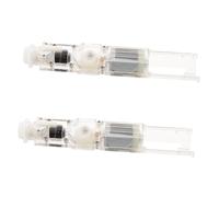 Veemoon 2 Pièces Water Flosser Pump Core Transparent Engineering Plastic High Pressure Dc Pump Replacement For Travel Oral Care