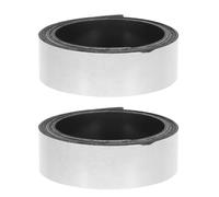 Veemoon 2 rouleaux de ruban magnétique effaçable à sec 2 cm x 1 m - Bande magnétique blanche vierge pour écrire dessus. Idéal pour tableaux blancs, étagères, sièges de bus et casiers.