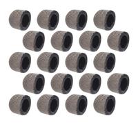 Veemoon 20 Embouts de Stylet Capacitif 6,0 MM en Fibre Conductrice Résistante, Pointes de Remplacement pour Écran Tactile, Compatibles Tablettes et Smartphones, Pack 20 Pièces