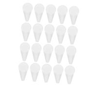 Veemoon 20 Ensembles Invisible Nail Wall Hangers Heavy Duty Picture Hooks For Concrete Walls Non Trace For Hanging Decorations And Frames