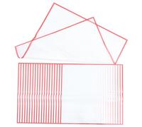 Veemoon 20 Feuilles Emballage de Bouquet de Fleurs Papier D’emballage pour Bouquet de Fleurs en Bopp 20 Feuilles Rouge Imperméable Mariages Loisirs Créatifs