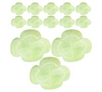 Veemoon 20 Paquets Lot de Blocs-notes Adhésifs Petits Format Motif Trèfle à Quatre Mémo Autocollant Amovible pour Bureau École et Organisation Printanière