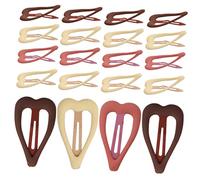 Veemoon 20 pièces Barrettes pour Filles Petites Lot de Accessoires Cheveux Sûrs et Durables Clips Élégants Résistants pour Garçon Fille Ans Maintien Ferme et Confortable