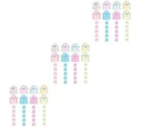 Veemoon 20 Pièces De Mini Fantômes Lumineux Multicolores - Ornements Décoratifs D'Halloween Pour Intérieur Et Extérieur - Figurines Adorables Pour Créer Une Ambiance Festive