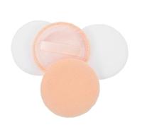 Veemoon 20 pièces Éponges Rondes Coton pour Maquillage Coussinets Doux pour Lavables et Réutilisables de Blanc et Accessoire Visage Confortable