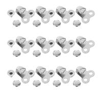 Veemoon 20 Pièces Kit Rivets et Œillets pour Chaussures Accessoires Alliage pour Réparation de Bottes de Randonnée Sneakers Boucles pour Lacets Décoration et Renforcement pour Activités
