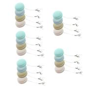 Veemoon 20 Pièces Lingettes Nettoyantes pour Lunettes et Écrans Chiffons Microfibres Doux pour Téléphones Ordinateurs Appareils Photo Kit Multi-usage Portable et Lavable Couleurs Pastel