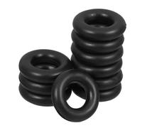 Veemoon 20 pièces Lot de Pneus Bobineurs Caoutchouc pour Machines à Coudre Singer Vintage Accessoires Compatibles pour Machines à Pédale Remplacement Précis et Installation Facile