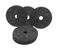 Veemoon 20 Pièces Lot de Tapis Barrières Anti-Mauvaises Plantes Tissu Non Tissé pour Pots de Fleurs Protection Plantes Respirante et Imperméable Couverture Jardin Polyvalente Gris