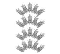 Veemoon 20 Pièces Pendentifs Insectes Vintage Alliage Charms Cigale Vieilli pour Bijoux DIY Accessoires pour Colliers et Bracelets Artisanaux