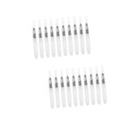 Veemoon 20 Pièces Pinceaux à Eau Réserve Moyenne Stylos Pinceau Aquarelle Contrôle Flux Peinture pour Crayons Aquarellables Marqueurs et Gouache