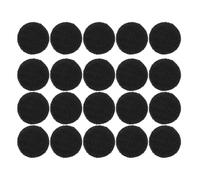 Veemoon 20 Pièces Ruban Adhésif Noir Auto-agrippant Double Face Crochets et Boucles, Design Auto-adhésif Polyvalent pour Fixer Télécommandes et Câbles Facilement